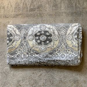 Pottery Barn Jacquelyn Medallion Organic Sateen Duvet Cover- King